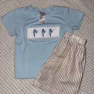2T smocked outfit